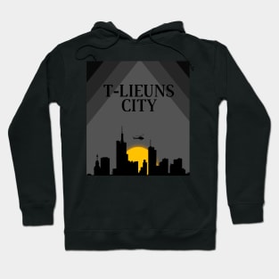 t-lieuns sunset city Hoodie